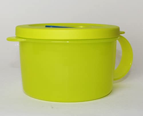 TUPPERWARE Crystal Wave Mikrowelle Tasse Suppentasse 470ml Limette + Kugelschreiber von Tupperware