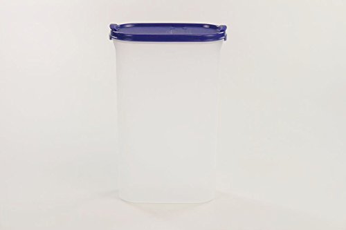TUPPERWARE Eidgenossen 2,9 L blau mit Schütte Vorrat Modular Dose Box Behälter von Tupperware