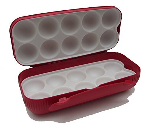TUPPERWARE Eierbox Eier Kühlschrank Box Aufbewahrung Dose Ei Kolumbus rot 14843 TUPPERWARE Eierbox Eier Kühlschrank Box Aufbewahrung Dose Ei Kolumbus rot 14843 von Tupperware