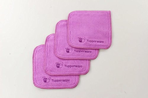 TUPPERWARE FaserPro UltraStark lila (4) ultrapro ultra Mikrofasertuch Ultra von Tupperware