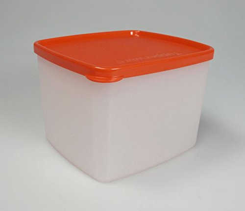 TUPPERWARE Gefrier-Behälter 800 ml rot weiß Gefrierbehälter Polarstern von Tupperware