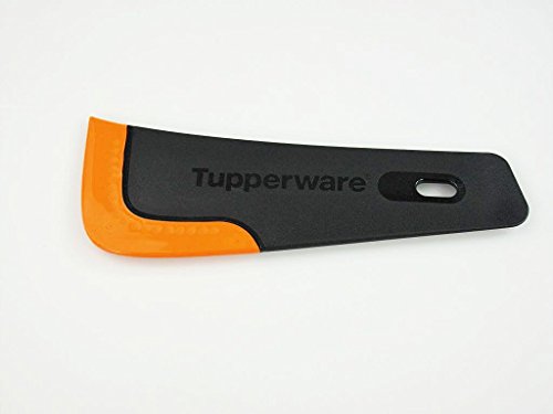 TUPPERWARE Griffbereit Handlanger schwarz-orangeTop-Schaber Teig-Schaber Schaber 8931 von Tupperware