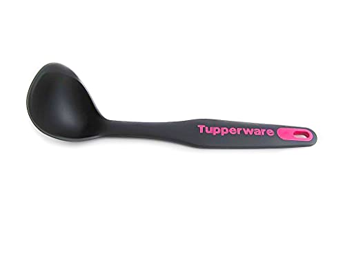 TUPPERWARE Griffbereit Kleiner Schöpflöffel pink-schwarz D172 TOP-Sauchenlöffel von Tupperware