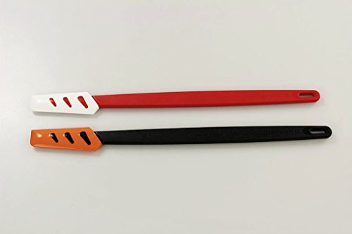 TUPPERWARE Griffbereit Kleiner Top-Schaber rot-weiß und schwarz-orange P 27189 von Tupperware