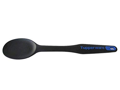 TUPPERWARE Griffbereit Kochlöffel schwarz-blau D174 Rührlöffel TOP-Kochlöffel 9551 von Tupperware