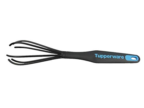 TUPPERWARE Griffbereit Rührbesen blau-schwarz D220 Schneebesen TOP-Rührbesen 8372 von Tupperware