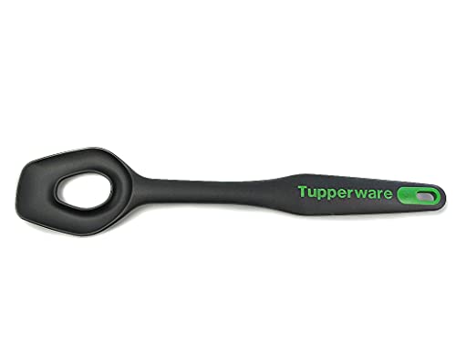 TUPPERWARE Griffbereit Rührlöffel schwarz-grün D163 Rühr Löffel TOP-Rührlöffel 8643 von Tupperware