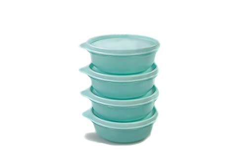 TUPPERWARE Hit-Parade 300ml Kühlschrank Mini Panorama helles türkis (4) 14196 von Tupperware