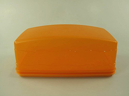TUPPERWARE Junge Welle Kastenkuchenbehälter orange J29 Kuchen Kastenkuchen von Tupperware