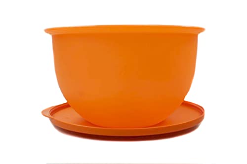 TUPPERWARE Junge Welle Schüssel 2,5 L orange Servierschüssel Servieren von Tupperware