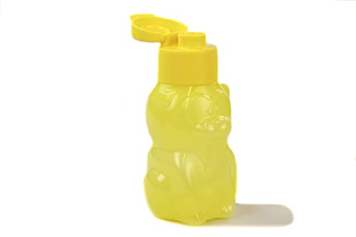 TUPPERWARE Kinder 350 ml neon gelb Frosch EcoEasy Trinkflasche Eco Ökoflasche von Tupperware