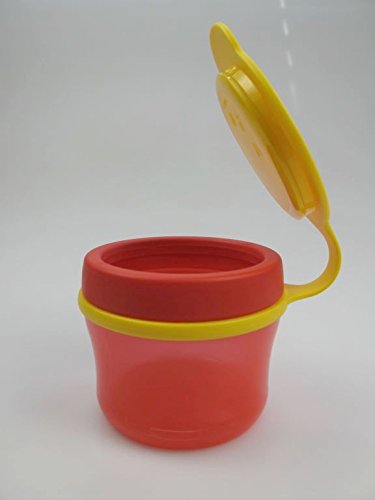 TUPPERWARE Kinder Dose 150 ml rot gelb Baby Kinder Box Dose Behälter von Tupperware