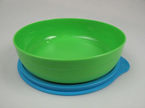 TUPPERWARE Kinder Teller grün blau Box Tupperbox Baby Kinderteller von Tupperware