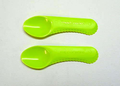TUPPERWARE Küchenhelfer Löffel Kiwi-Löffel(2) grün Obst Helfer Kiwimesser von TW