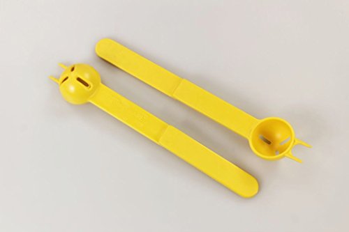 TUPPERWARE Küchenhelfer Löffel Teufelchen-Löffel gelb (2) Obst Gemüse von Tupperware