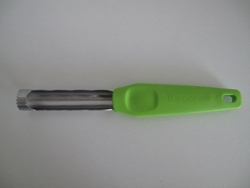 TUPPERWARE Küchenhelfer Schneider Zackenkönig grün Apfelausstecher P 21506 von Tupperware