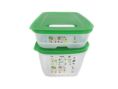 TUPPERWARE Kühlschrank 4,4 L + 1,8 L dunkelgrün KlimaOase PrimaKlima Klimakönig von Tupperware