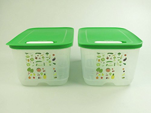 TUPPERWARE Kühlschrank 4,4 L grün (2) KlimaOase hoch PrimaKlima P 23908 von Tupperware