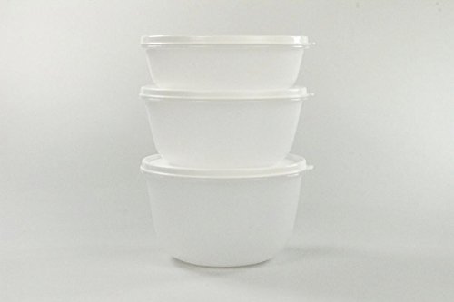 TUPPERWARE Kühlschrank Clarissa 2,0 L+1,5 L+1,0 L weiß Panorama Hit-Parade P 26420 von Tupperware