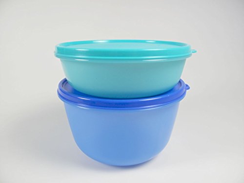 TUPPERWARE Kühlschrank Clarissa 2 L dunkelblau + 1 L türkis Hit-Parade P 21990 von Tupperware