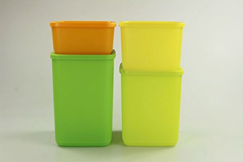 TUPPERWARE Kühlschrank Geburtstagskracher 1,8 limette+1gelb+2,2grün+650ml P 24072 von Tupperware