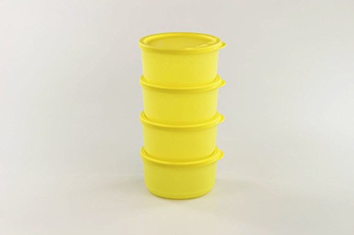 TUPPERWARE Kühlschrank Geburtstagskracher rund 530 ml gelb (4) Frische P 24226 von Tupperware