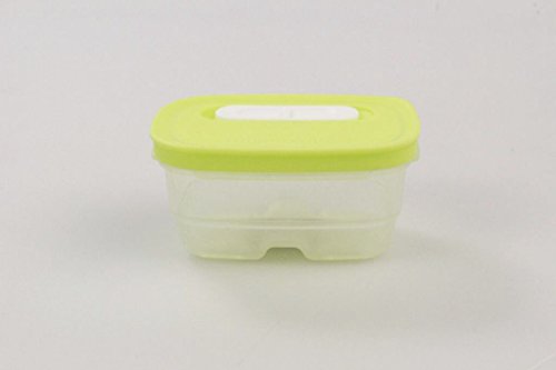 TUPPERWARE Kühlschrankmagnet KlimaOase grün limette Miniatur Magnet von Tupperware