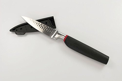 TUPPERWARE Messer Chef-Serie Pro Universal Universal- Allzweckmesser schwarz rot von Tupperware
