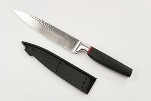 Tupperware Messer Chef-Series Pure Fleischmesser Kochmesser schwarz rot von Tupperware