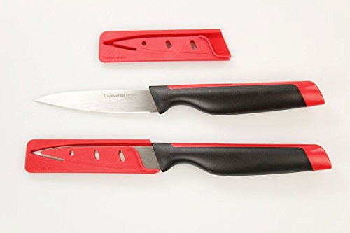 TUPPERWARE Messer Universal-Serie (2) rot Universal Universalmesser XPert von Tupperware