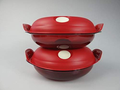 TUPPERWARE Mikrowelle 2x Mikro-Fix rund 0,7L rot Dose l50 Micro Mikro P 22970 TUPPERWARE Mikrowelle 2x Mikro-Fix rund 0,7L rot Dose l50 Micro Mikro P 22970 von Tupperware
