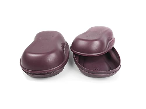 TUPPERWARE Mikrowelle 430ml Omlett-Meister lila (2) Eierspeisen für die Omelette von Tupperware