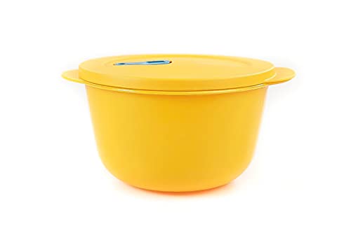 TUPPERWARE Mikrowelle CrystalWave 2,0 L orange Mikro Micro Wave Plus Fix 15525 von Tupperware