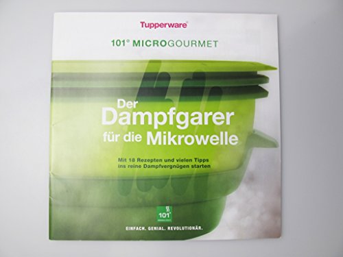 TUPPERWARE Mikrowelle Rezeptheft "Der Dampfgarer für die Mikrowelle" Heft Kochen Deutsch von Tupperware