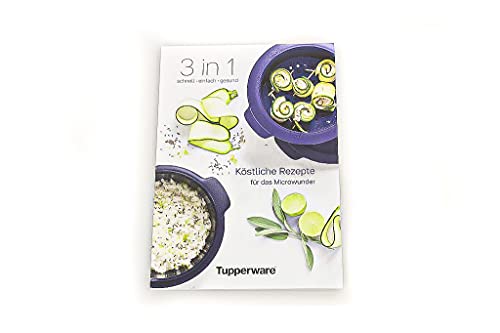 TUPPERWARE Mikrowelle Rezeptheft "Köstliche Rezepte für das Microwunder" Deutsch von Tupperware