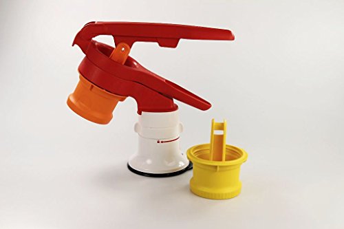 TUPPERWARE Pommes-Schneider Chef Universalschneider klein + groß mit Standfuß 27540 von Tupperware