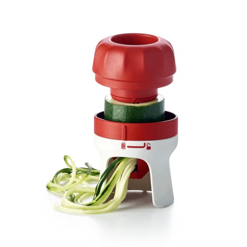 TUPPERWARE Praktischer Spiralschneider – verwandelt Gemüse in Gemüse-Spaghetti – einfach zu bedienen und kompakt – spülmaschinenfest und BPA-frei von Tupperware