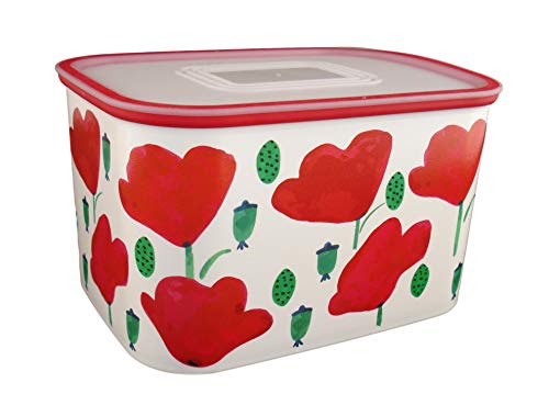 TUPPERWARE Quadro 1,3 L weiß rot Blume Mohn Vorratsdose Frühlingsgefühle Ultimo TUPPERWARE Quadro 1,3 L weiß rot Blume Mohn Vorratsdose Frühlingsgefühle Ultimo von Tupperware