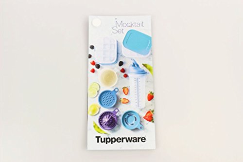 TUPPERWARE Rezeptkarten Shaker Küchenperle Eiswürfler Cocktail Rezeptideen von Tupperware