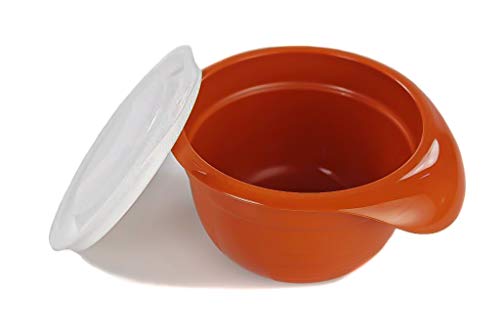 TUPPERWARE Rührschüssel Schüssel klein 650 ml terrraotta mit Deckel Combiplus TUPPERWARE Rührschüssel Schüssel klein 650 ml terrraotta mit Deckel Combiplus von Tupperware