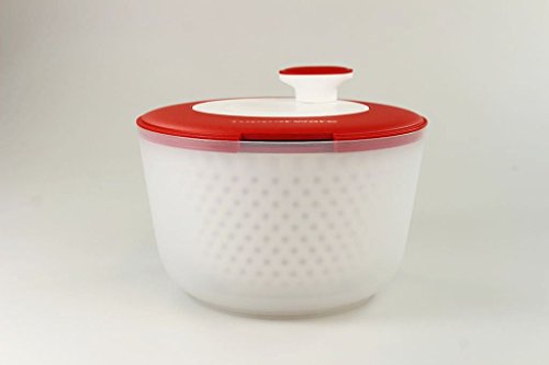 TUPPERWARE Salatschleuder Salat-Karussell 3,8 L rot ohne Deckel Salatkarussell P 21485 TUPPERWARE Salatschleuder Salat-Karussell 3,8 L rot ohne Deckel Salatkarussell P 21485 von Tupperware