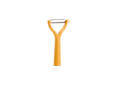 TUPPERWARE Schäler Universalschäler D119 Flachschliff Wellenschliff gelb von Tupperware