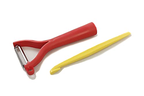 TUPPERWARE Schäler Universalschäler rot D119 Schäler + Orangenschäler von Tupperware