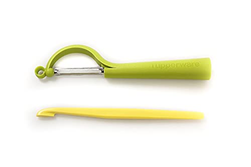 TUPPERWARE Schäler Schälfix grün D82 Sparschäler Flachschliff + Orangenschäler TUPPERWARE Schäler Schälfix grün D82 Sparschäler Flachschliff + Orangenschäler von Tupperware