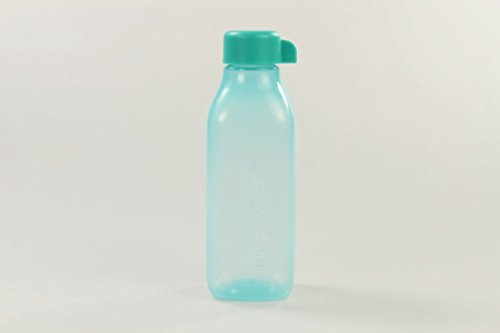 TUPPERWARE To Go Eco 500 ml türkis EcoEasy Öko quadtratisch Flasche Quader TUPPERWARE To Go Eco 500 ml türkis EcoEasy Öko quadtratisch Flasche Quader von Tupper