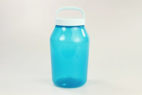 TUPPERWARE To Go Gefäß 3,0 L blau Wasser Milch Saft Kanne von Tupperware