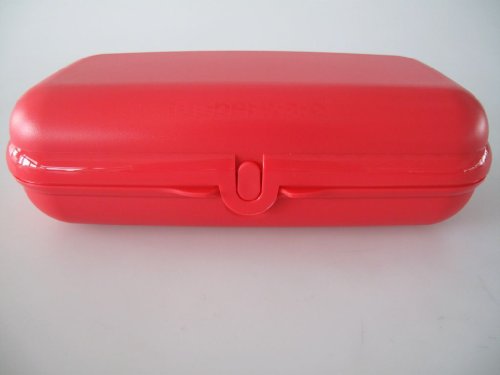 TUPPERWARE To Go Maxi-Twin (1) Brotdose Box Behälter Lunchbox Rosa Maxitwin rot von Tupperware