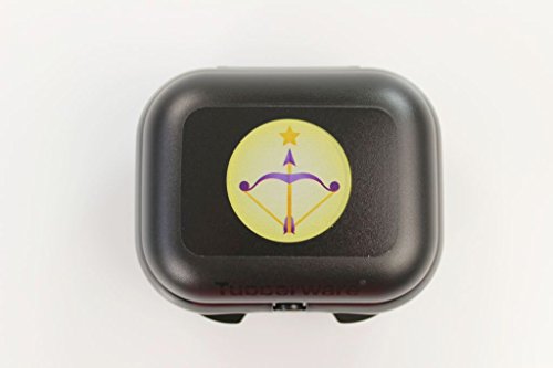 TUPPERWARE To Go Mini-Twin Schwarz Sternzeichen Schütze Brotdose TUPPERWARE To Go Mini-Twin Schwarz Sternzeichen Schütze Brotdose von Tupperware