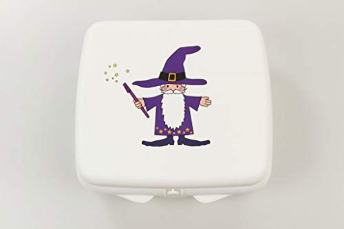 TUPPERWARE To Go Sandwich-Box weiß Zauberer Pausenbox Brotbox Schule TUPPERWARE To Go Sandwich-Box weiß Zauberer Pausenbox Brotbox Schule von Tupperware