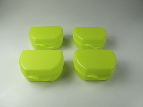 TUPPERWARE To Go Snacky limette (4) Vesperbox Brotbox Dose Vesper Box Brot von Tupperware